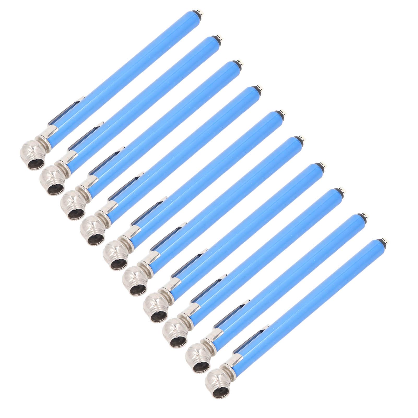 

10 Pcs Pencil Tire Pressure Gauge 20 120PSI 140 820KPa 1.4 8.2BAR High Precise Air Gauge for Car SUV Motorcycle