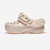 Classic Platform Fleece Lined Gem Clog [CRS214360-COCOA CREAM]