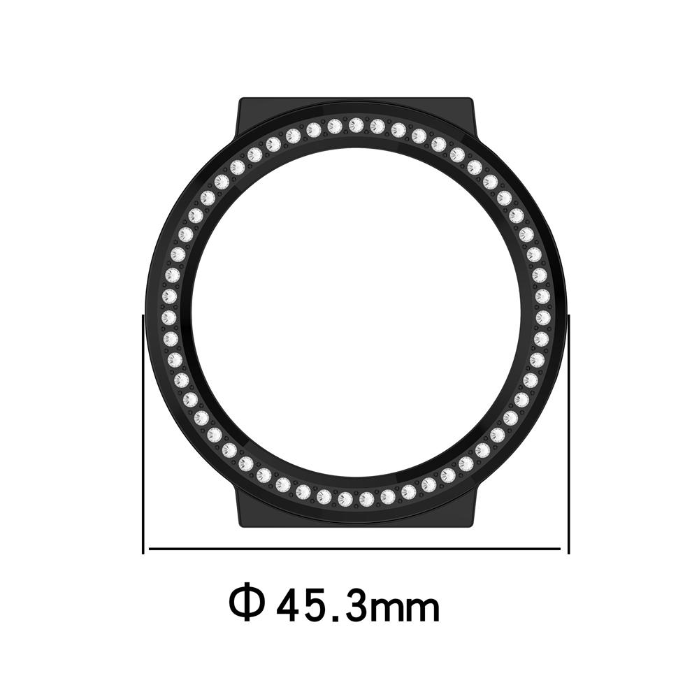 Schutzhülle Case Für Huawei Watch GT5 Pro 42mm PC Mit eingelegten Diamanten Schutz Stoßstange Rahmen Schale Hüllen Zubehör