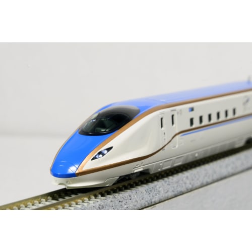 KATO N Gauge E7 Series Hokuriku Shinkansen Kagayaki Basic Set, 3 Cars, 10-1980 Model Train