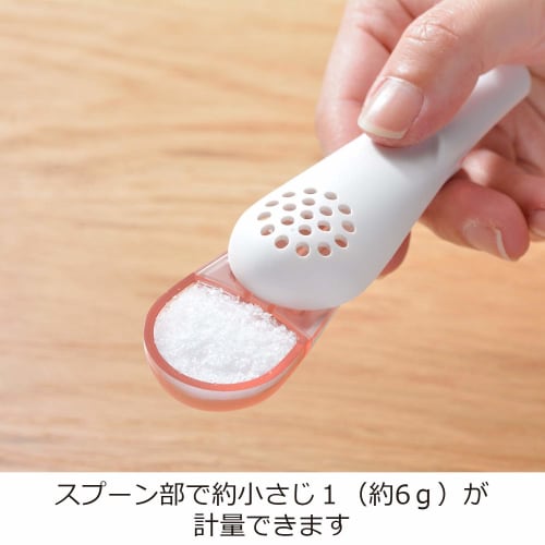Oaks Laye Parapara Salt Sifter, Shakes Only the Scooped Amount Evenly, Made in Japan, LS1547