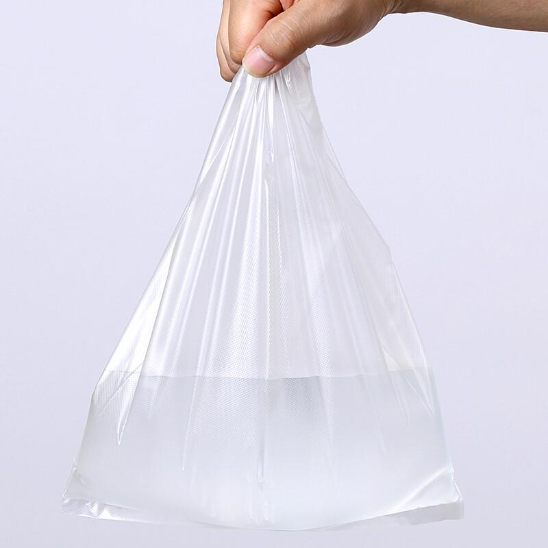 Xinjigaoge Disposable Transparent Plastic Takeout Vest Bags