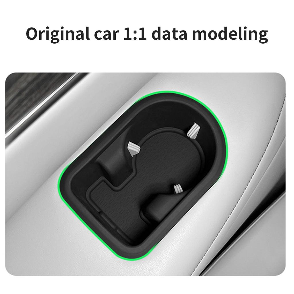 Auto Accessory for AITO M9 2024 Car Water Cup Holder Insert Easy Installation Center Console Cup Holder Insert Anti Slip