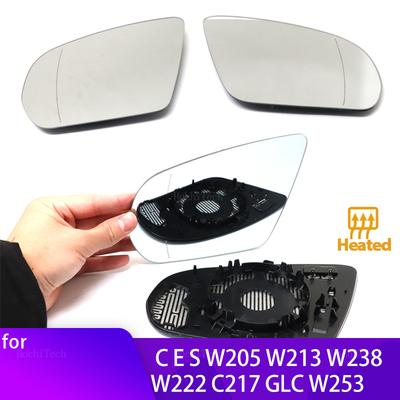Mirror Heated Side Mirror Glass Rearview Mirror Lens for Mercedes-Benz  C E S GLC W205 W213 W238 W222 C217 C253 X205 X253