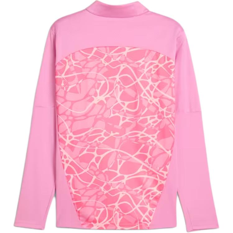 Puma Juniorský retro fotbalový dres Manchester City Pánské dresy Růžový 777579-25