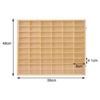 Wooden Multi-grid Box Car Storage Display Box Hand-held Storage Box Multi-layer Display Cabinet Wall Toy Display Rack