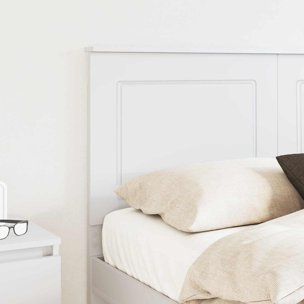 Headboard White 100 cm Engineered Wood