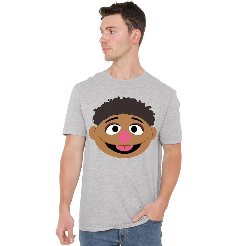 Sesame Street Tamir Face T-Shirt S-5XL Athletic Heather XXXL