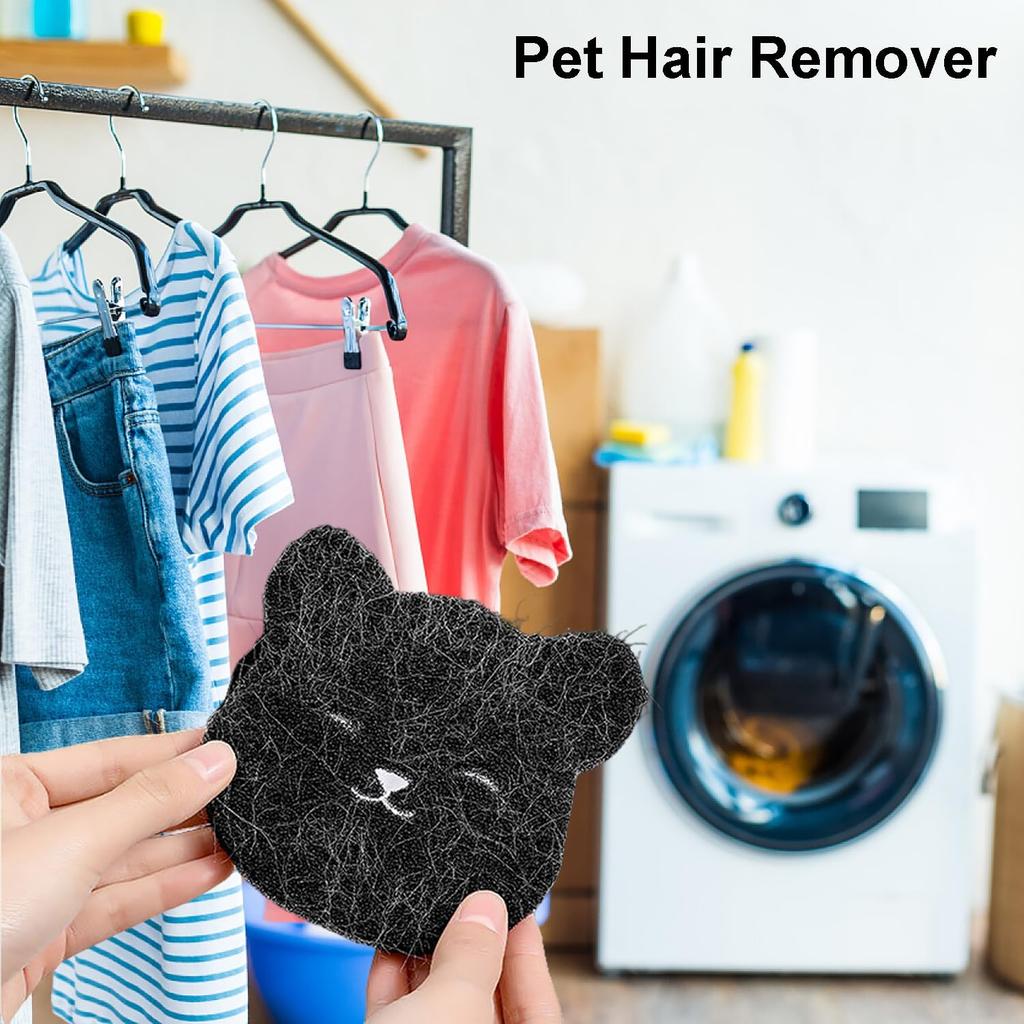 Pet Hair Remover Laundry Ball Dog Cat Hair Catcher Washer Lint Fur Remover Reusable Clothes Cleaning Sponge Wet Dry Dual Purpose