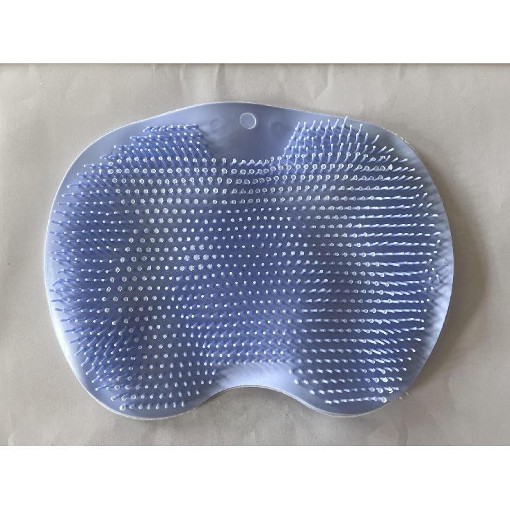 

Multifunctional Non-Slip Bath Mat with Foot & Back Scrubbing, Dead Skin Removal, and Large Suction CupsMakeup синий