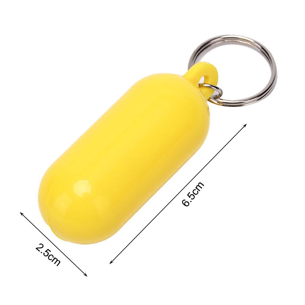 1-4Pcs Boat Kayak Floating Keyring Buoyant Key Ring Float Keychain Boat Accessories For Boating Fishing Kayaking Rafting Surfing