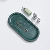 Marble Jewelry Tray Display Stand Earrings Hairpins Perfume Bottles Cosmetics Modern Minimalist Decor