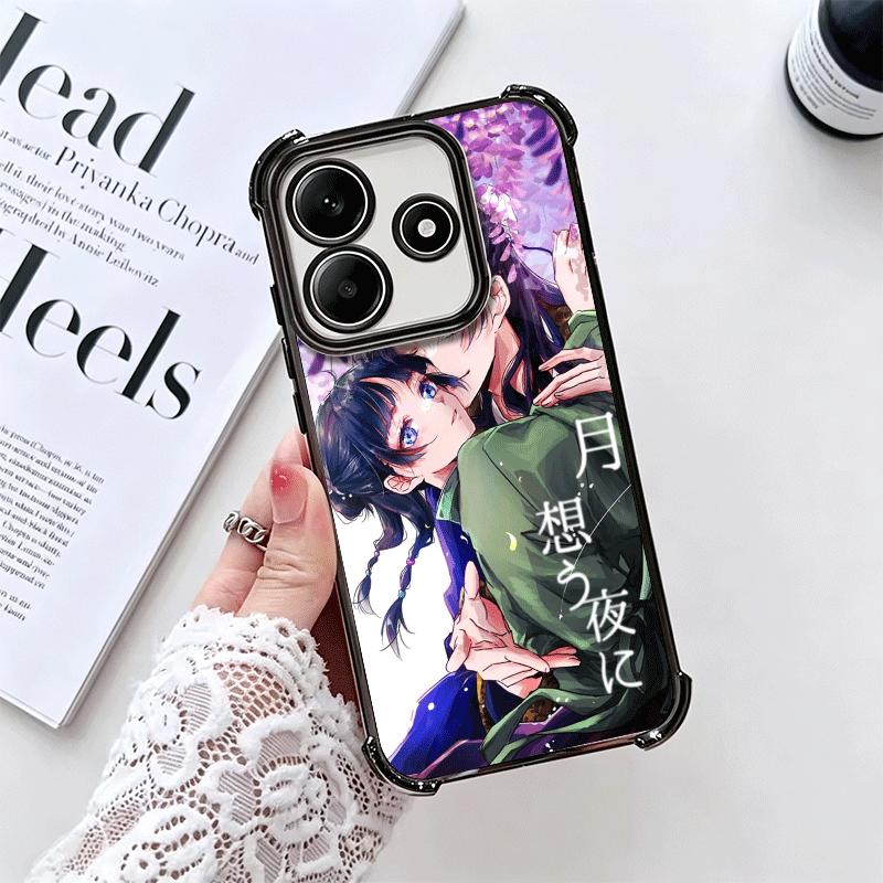 A-Apothecary D-Diaries Maomao Vergoldetes Handyhülle Für Xiaomi Redmi Note 14 15 Pro Plus 13 12 11 11S 11T 10 9S 9 5G Sturzfest Aira