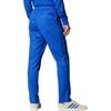 Adidas Originals Logo Print Vintage Sport Spliced Elastic Mid-Waist Straight Leg Knit Joggers Men Joggers Blue IV7538
