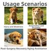 Adjustable Dog Lift Harness Convenient Handle Breathable Dog Support Recovery Sling Multifunctional Portable