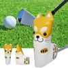 PU Leather Golf Putter Head Cover Non-Slip Club Headcover Sleeves, Blade