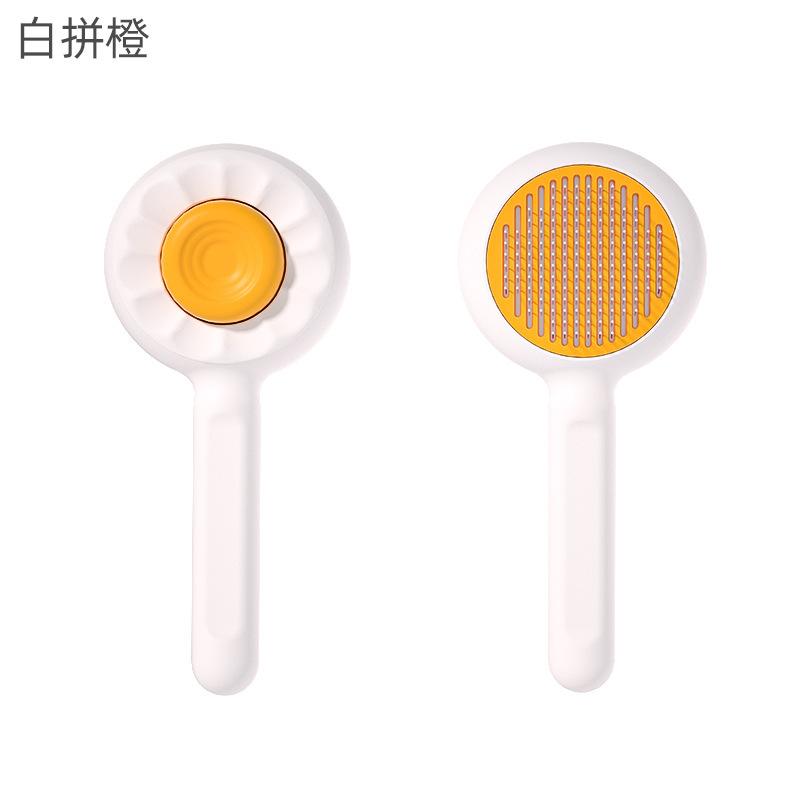 

Pet comb, dog and cat comb, hair grooming tool, floating remover, cleaning hair comb, massage one-key remover