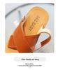 Korean Style Velcro Sandals for Girls - 2026 Summer Casual Open Toe Beach Shoes for Kids