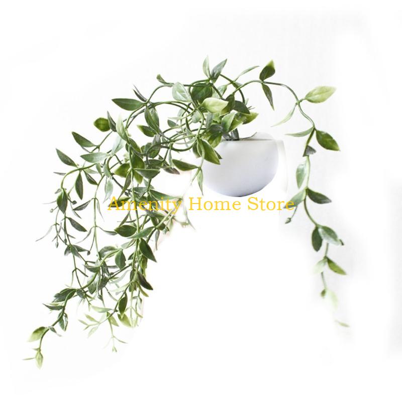 

F26C Simulation Plant Refrigerator Sticker Mini Bonsai Succulent Magnet Label for Home Kitchen Fridge Plants Decal Decor