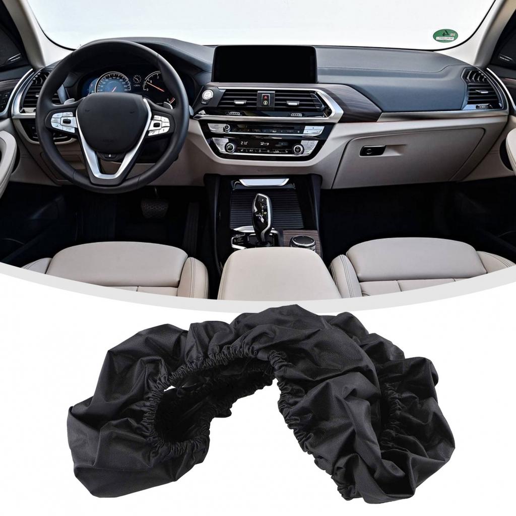 Car Steering Wheel Cover Scratch Protector Cover Dust Resistant