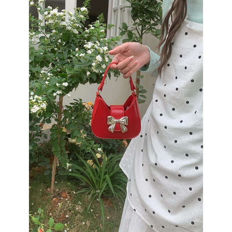 

Сумка-бантик Niche, новый весенне-летний тренд, милая и классная мини-сумка-цепочка для помады, мини-сумка через плечо для женщин