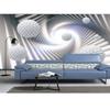 3d Space Tunnel Wallpaper Living Room Abstract Architecture Mural For Bedroom Living Room Decor Home