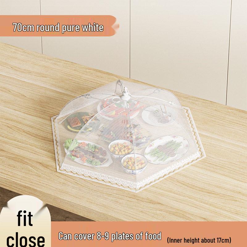 Large Round Mesh Food Cover Tent - Set of 3