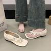 Fashion Shallow Mouth 2025 Sandals High Heels Retro Woman Shoes Increasing Height Flip Flops Platform New High-heeled Original Summer Gi