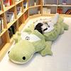 NOVA Plush Crocodile/Alligator Body Pillow, Fluffy Animal Toy, Gift, Celebration, Body Pillow (Green, 110cm)