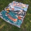 American Style Picnic Blanket Camping Mat Outdoor Travel Car Tent Waterproof Ground Pad