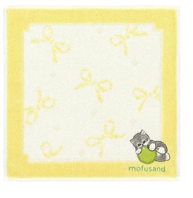 Mofusand Handtuch Taschentuch (Frucht Nyan Gelb) Japan NEU