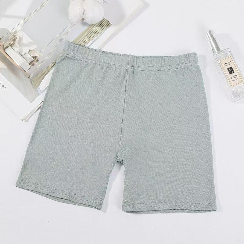 Dívčí bezpečnostní šortky proti odhalení v bonbónových barvách - Dětské boxerky