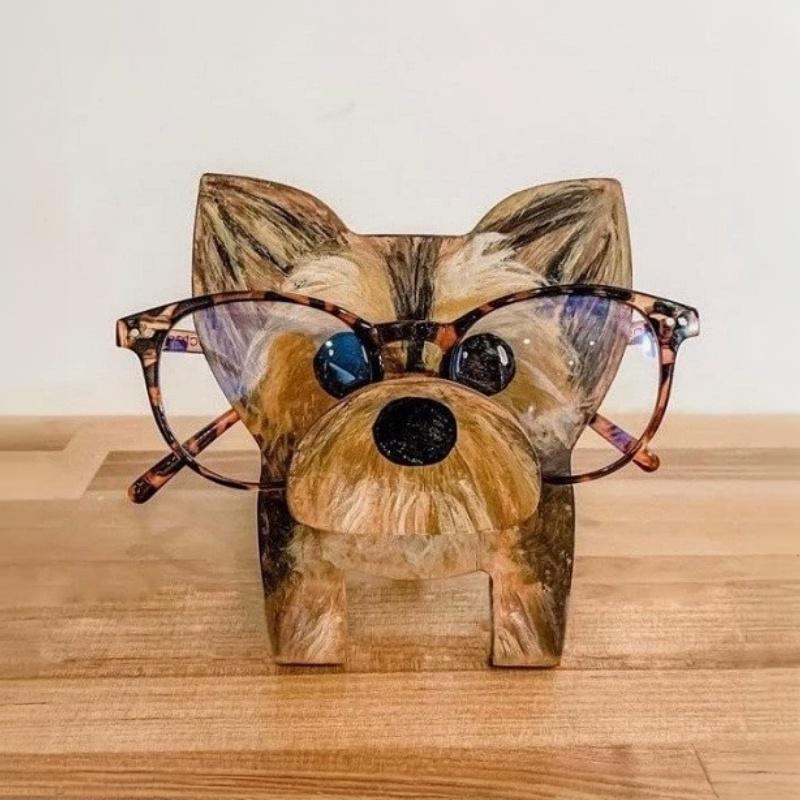 Cute Wooden Animal Sunglass Display Rack Shelf Animal Eyeglasses Show Stand Animal Glasses Rack Jewelry Storage Holders & Racks