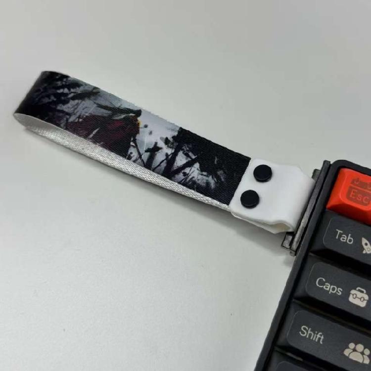 Cinghie per Tastiere Snap-On Adesive per Tastiere Meccaniche, Design Decorativo e Antiscivolo