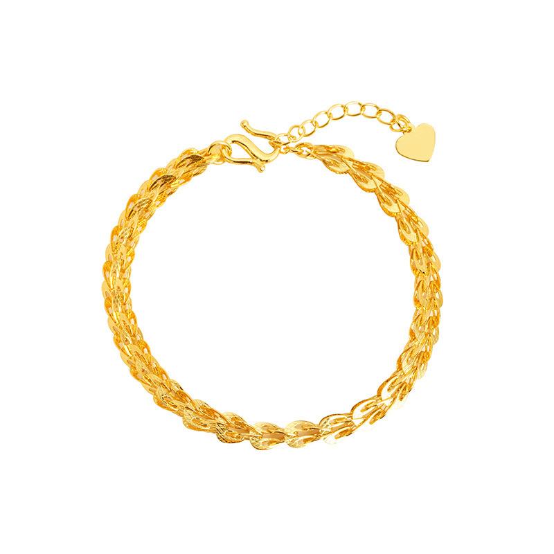 Phoenix Tail Bracelet Women's Temperament National Trend Versatile Feather National Style Bracelet