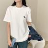 Spring 2026 Embroidered Little Horse Short Sleeve T-Shirt - Versatile and Thickened