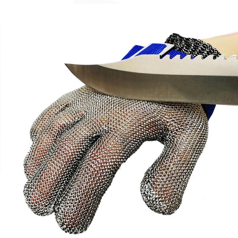 Bingyi Men's Level 5 Cut-Resistant Steel Wire Glove