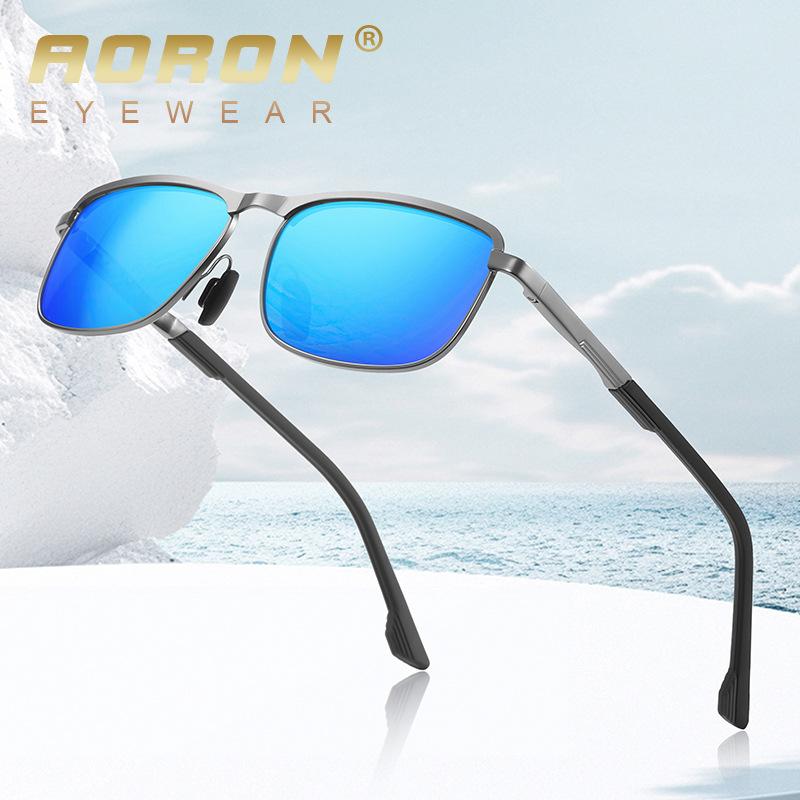 aoron Driving Polarized Sunglasses Outdoor UV Protection Discoloration Sunglasses Fashion Glasses