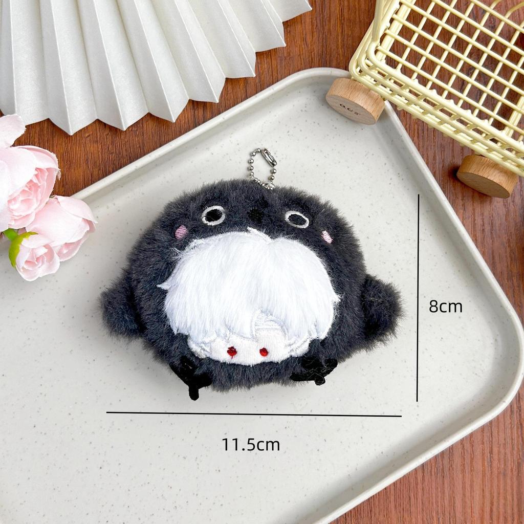 Cherry Qin Che Crow's Head 10cm Dango Pendant: Love & Deep Space Fan-made Doll Plush Toy