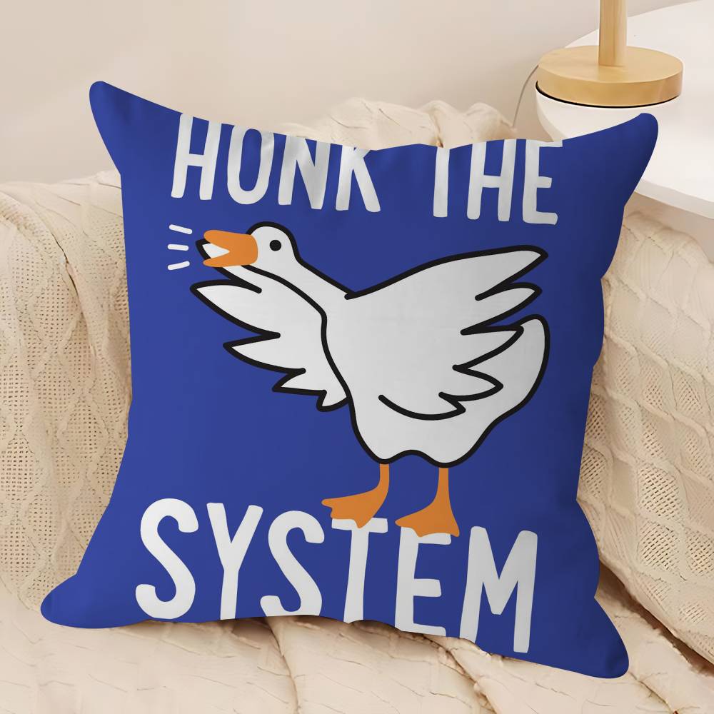 H-Honk Honk Pillow Anime Pillow Sofa Bed Head Pillow Cover Cushion Cover 45x45 Cm Fashion