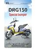Sym DRG150 Front Bumper and Exhaust Guard: Scooter Protection Bar with Modified Accessories