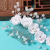 Handmade Bridal Headdress Exquisite Wedding Headwear Elegant Bridal Headwear  Hair Accessories