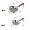316 Stainless Steel Oil Pot Egg Frying Pan Mini Soup Milk Pot Cooking Saucepan Scalding-proof Kitchen Tool Cookware Accessories