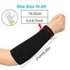 1 Pair Level 5 Cut Burn Resistant Sleeves, Arm Protection Sleeves, Forearm Arm Protectors, Thin Skin Bruising Working Arm Guards