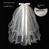 with Hairpin Bridal Veils Headscarf White Tulle Headwear Accessories Hot Wedding Veil  Bridal