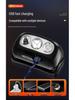 Ultra-Light Rechargeable Headlamp with Sensor for Night Fishing - Bright, Portable, Free Shipping