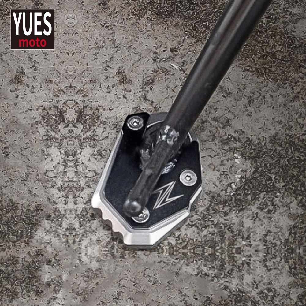 Motorcycle Accessories Kickstand Extension Foot Side Stand Enlarger Plate Pad For KAWASAKI Z900 Z900RS Z 900 2018