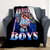 Backstreet Boys Flannel Blanket Throw Blanket Soft Warm Sofa Bed Camping Home Decor Unique Christmas Gift C92627