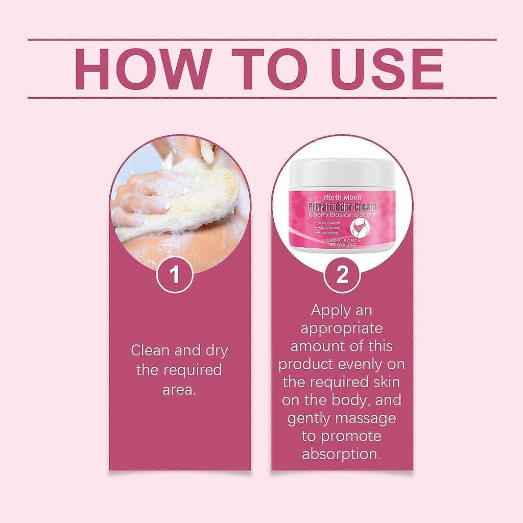 Women's Care Cream - Daily Moisturizing & Refreshing Body Cream for Private Skin Care