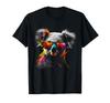 Koala Sonnenbrille Buntes Tierdesign Kunst Tier Koala T-Shirt Herren Damen T-Shirts Oberteil